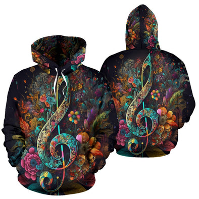 Melodic Garden Hoodie - Crystallized Collective