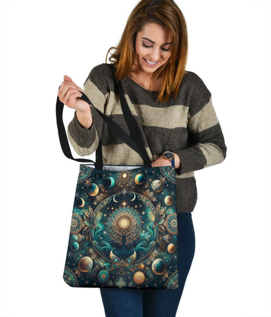 MoonPhase Tree of Life Tote Bag - Crystallized Collective