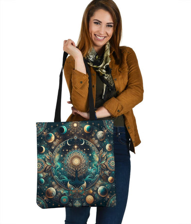 MoonPhase Tree of Life Tote Bag - Crystallized Collective