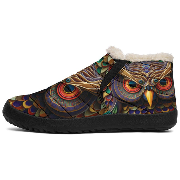 Mosiac Owl Winter Sneakers - Crystallized Collective