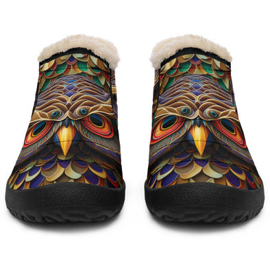 Mosiac Owl Winter Sneakers - Crystallized Collective