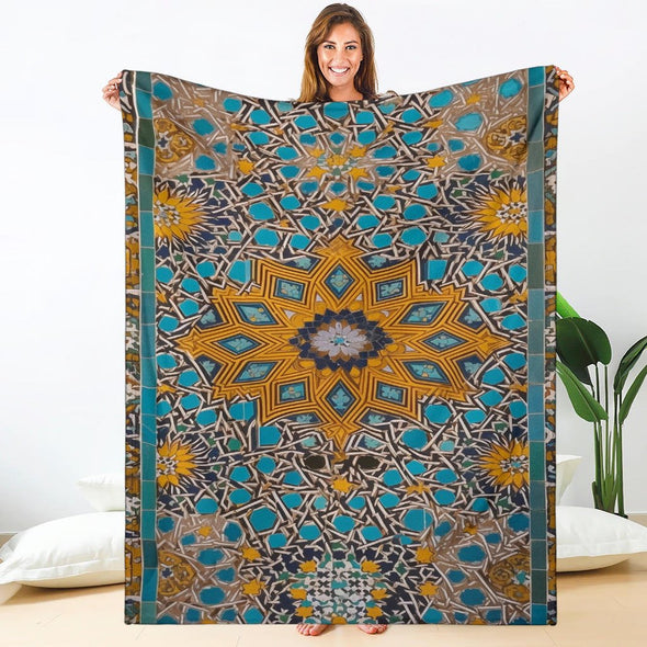 Oriental Boho Premium Blanket - Crystallized Collective