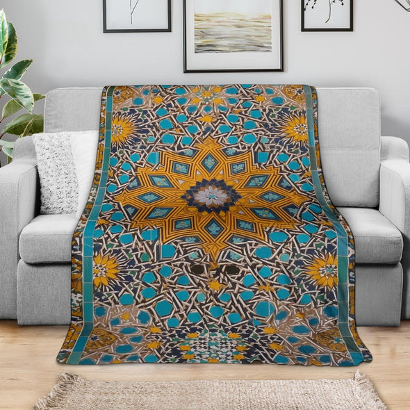 Oriental Boho Premium Blanket - Crystallized Collective