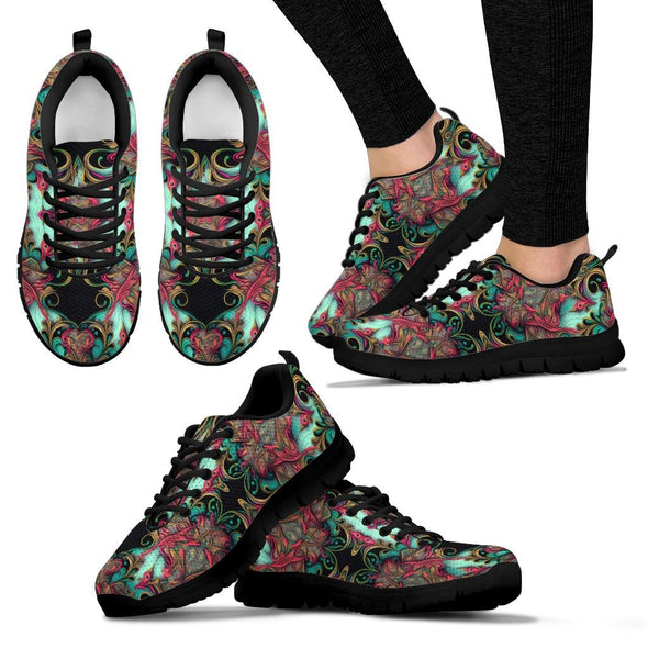 Ornate Abstract Sneakers - Crystallized Collective