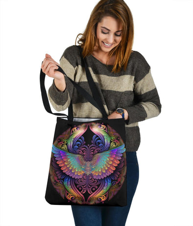 Ornate Angel Wings Tote Bag - Crystallized Collective
