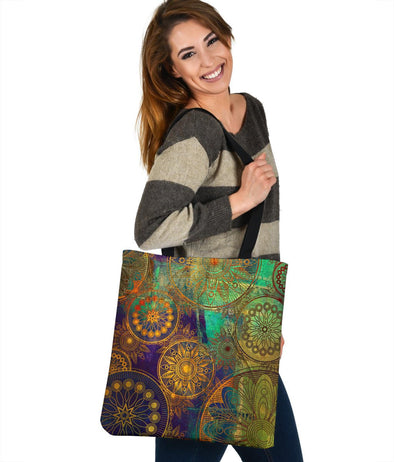Ornate Bohemian Tote Bag - Crystallized Collective