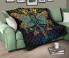 Ornate Dragonfly Premium Quilt - Crystallized Collective