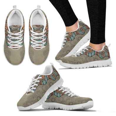 Ornate Floral 3 Sneakers - Crystallized Collective