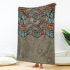 Ornate Floral Mandala Premium Blanket - Crystallized Collective