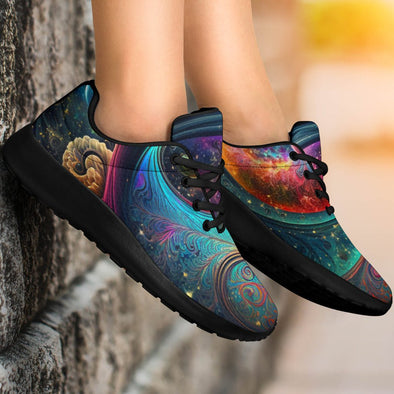 Ornate Galaxy Sport Sneakers - Crystallized Collective