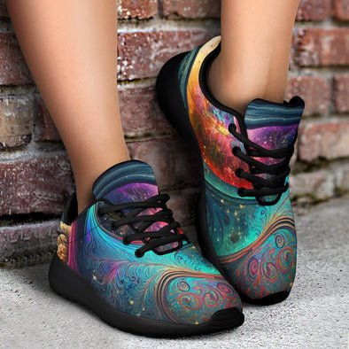 Ornate Galaxy Sport Sneakers - Crystallized Collective