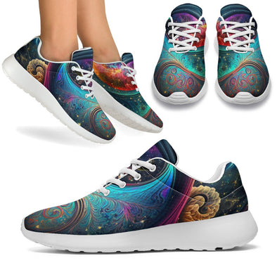 Ornate Galaxy Sport Sneakers - Crystallized Collective