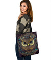 Ornate Owl Tote Bag - Crystallized Collective