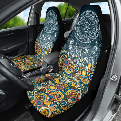 Paisley Dreamcatcher Mandala Car Seat Covers - Crystallized Collective