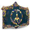 Paisley Peace Mandala Hooded Blanket - Crystallized Collective