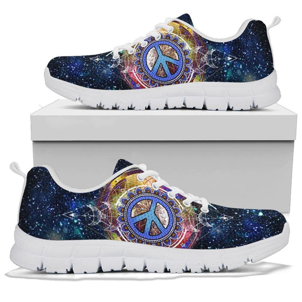 Peace Galaxy Sneakers - Crystallized Collective