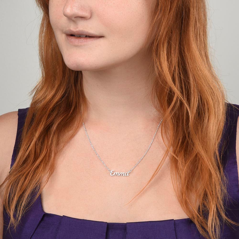 Personalized Name Necklace - Crystallized Collective