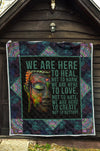 Premium Buddha Peace Quilt - Crystallized Collective