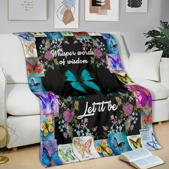 Premium Devine Butterflies Blanket - Crystallized Collective