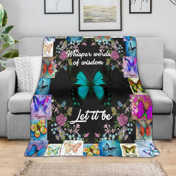 Premium Devine Butterflies Blanket - Crystallized Collective