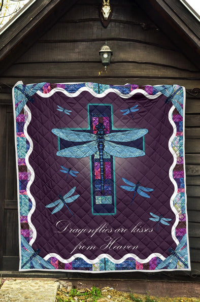 Premium Dragonflies Quilt - Crystallized Collective