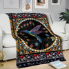 Premium Hummingbird Blanket - Crystallized Collective