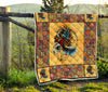 Premium Lion Mandala Quilt - Crystallized Collective