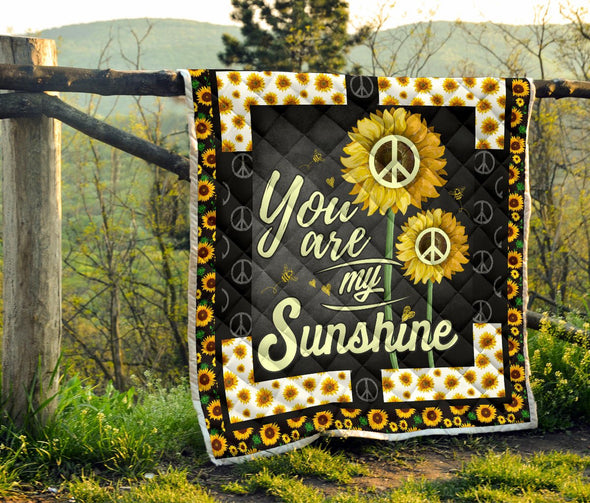 Premium Sunshine Sunflower Quilt - Crystallized Collective