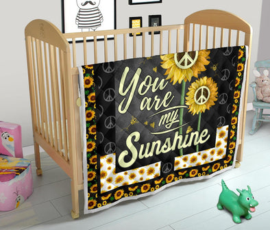 Premium Sunshine Sunflower Quilt - Crystallized Collective