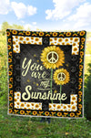 Premium Sunshine Sunflower Quilt - Crystallized Collective