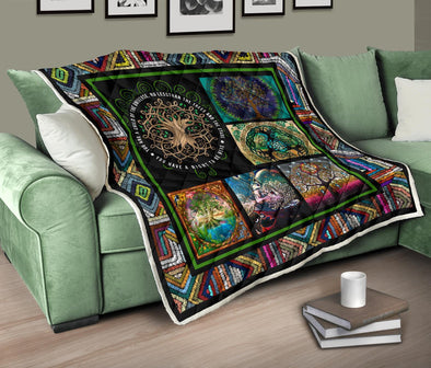 Premium Tree of life V2 Quilt - Crystallized Collective