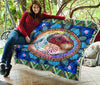 Premium Yin Yang Mandala Quilt - Crystallized Collective