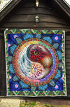 Premium Yin Yang Mandala Quilt - Crystallized Collective