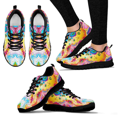 Psychedelic Abstract 1 Sneakers - Crystallized Collective