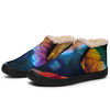 Psychedelic Abstract Winter Vibe Sneakers - Crystallized Collective