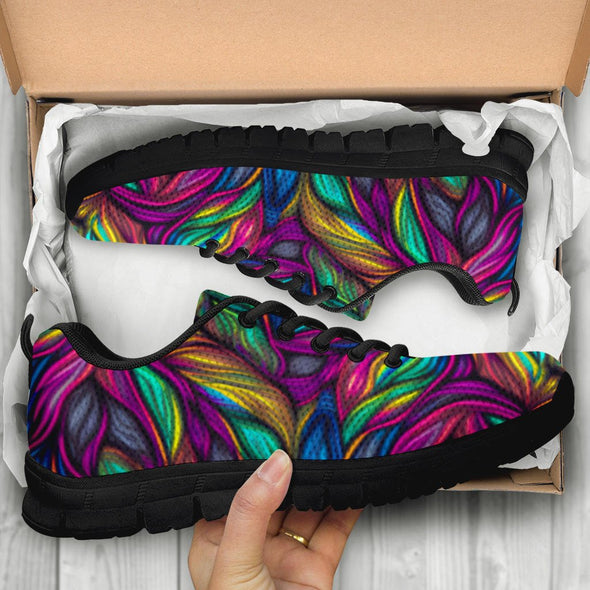 Psychedelic Art 1 Sneakers - Crystallized Collective