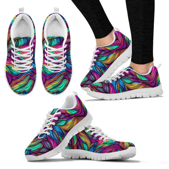 Psychedelic Art 1 Sneakers - Crystallized Collective