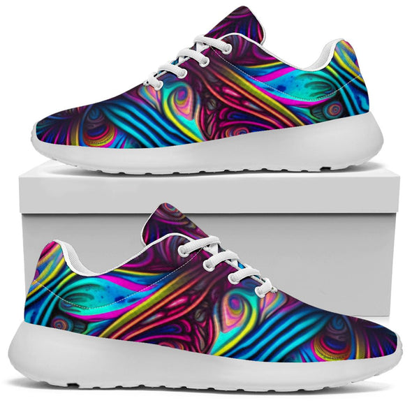 Psychedelic Art 2 Sport Sneakers - Crystallized Collective