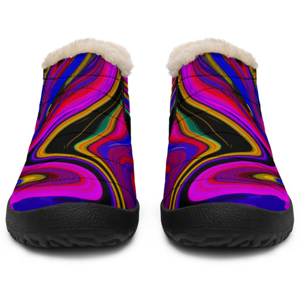 Psychedelic Art 2 Winter Sneakers - Crystallized Collective