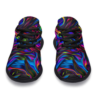Psychedelic Art Sport Sneaker - Crystallized Collective