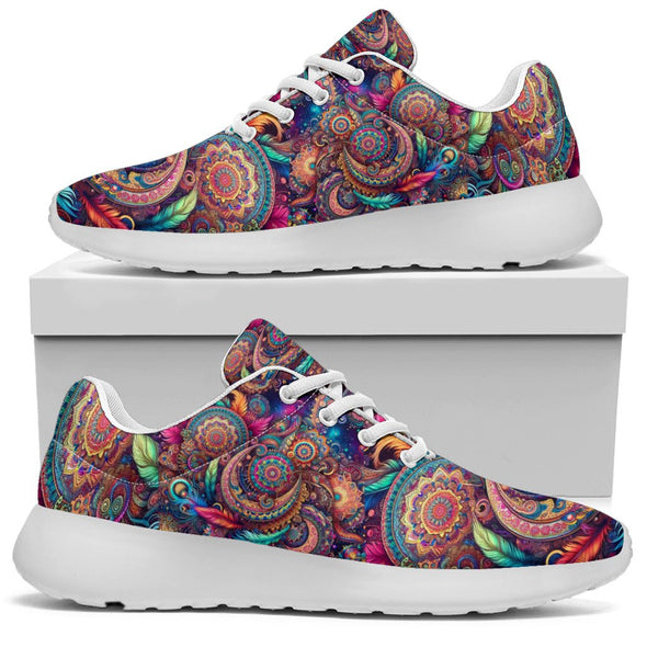 Psychedelic Boho Hippie Sneakers - Crystallized Collective