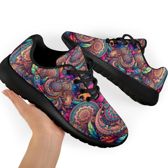 Psychedelic Boho Hippie Sneakers - Crystallized Collective