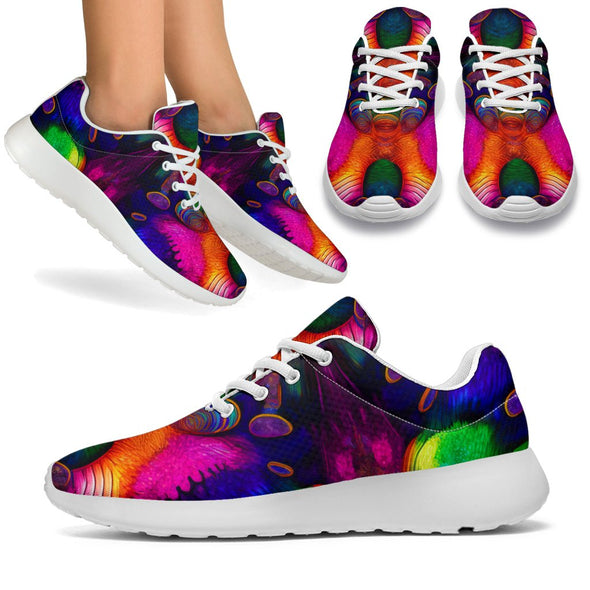 Psychedelic Boho Sport Sneakers - Crystallized Collective