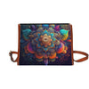 Psychedelic Chakra Mandala Canvas Satchel Bag - Crystallized Collective