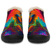 Psychedelic Fluid Art Winter Sneakers - Crystallized Collective