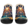 Psychedelic Galaxy Mandala Winter Sneakers - Crystallized Collective