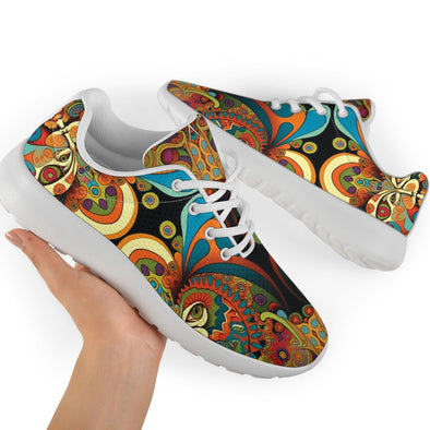 Psychedelic Hippie Sport Sneakers - Crystallized Collective