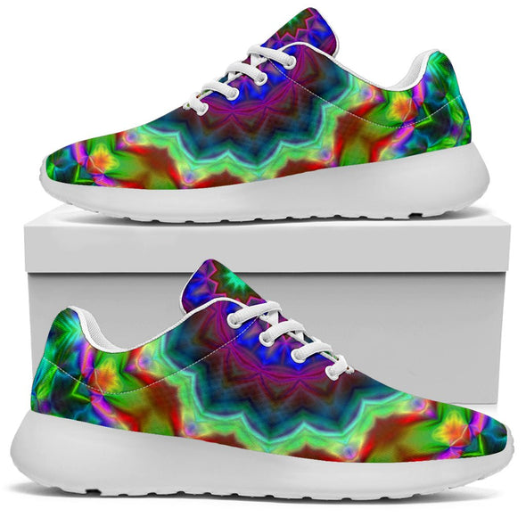 Psychedelic Mandala Sport Sneaker - Crystallized Collective