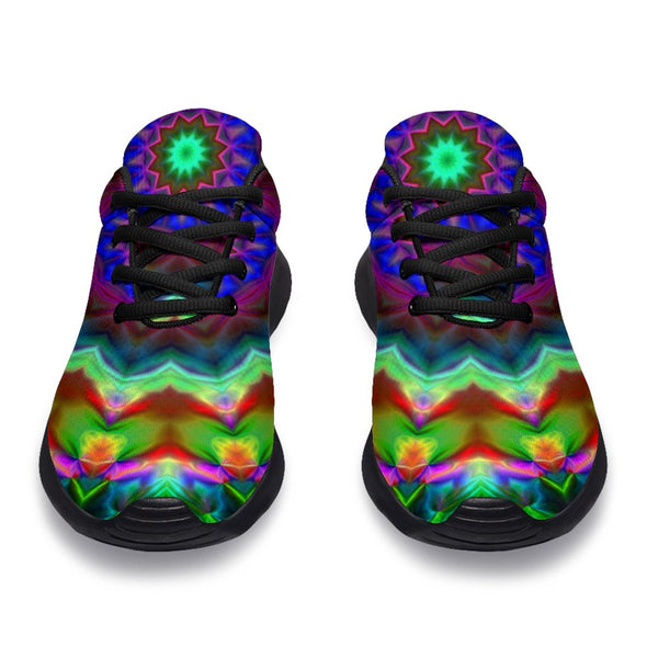 Psychedelic Mandala Sport Sneaker - Crystallized Collective