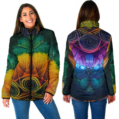 Psychedelic Padded Jacket - Crystallized Collective